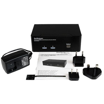 StarTech.com SV231DPDDUA KVM switch Black