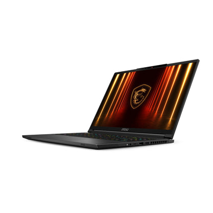 MSI Stealth A16 AI+ A3XWIG-076US AMD Ryzen AI 9 370 Laptop 16" Quad HD+ 32 GB LPDDR5x-SDRAM 2 TB SSD NVIDIA GeForce RTX 5080 Wi-Fi 7 (802.11be) Windows 11 Pro Black