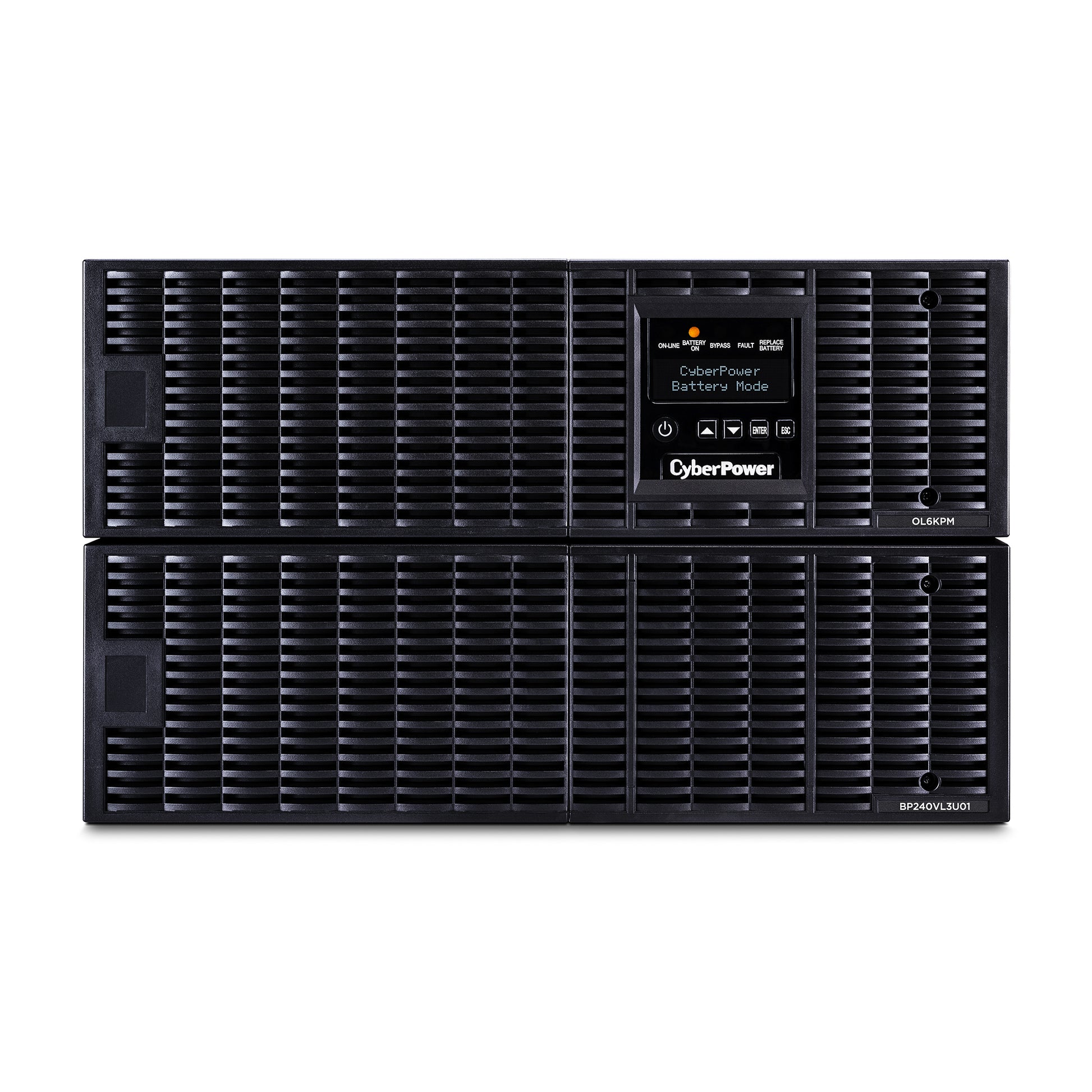 CyberPower OL6KRT uninterruptible power supply (UPS) Double-conversion (Online) 6 kVA 5400 W 4 AC outlet(s)