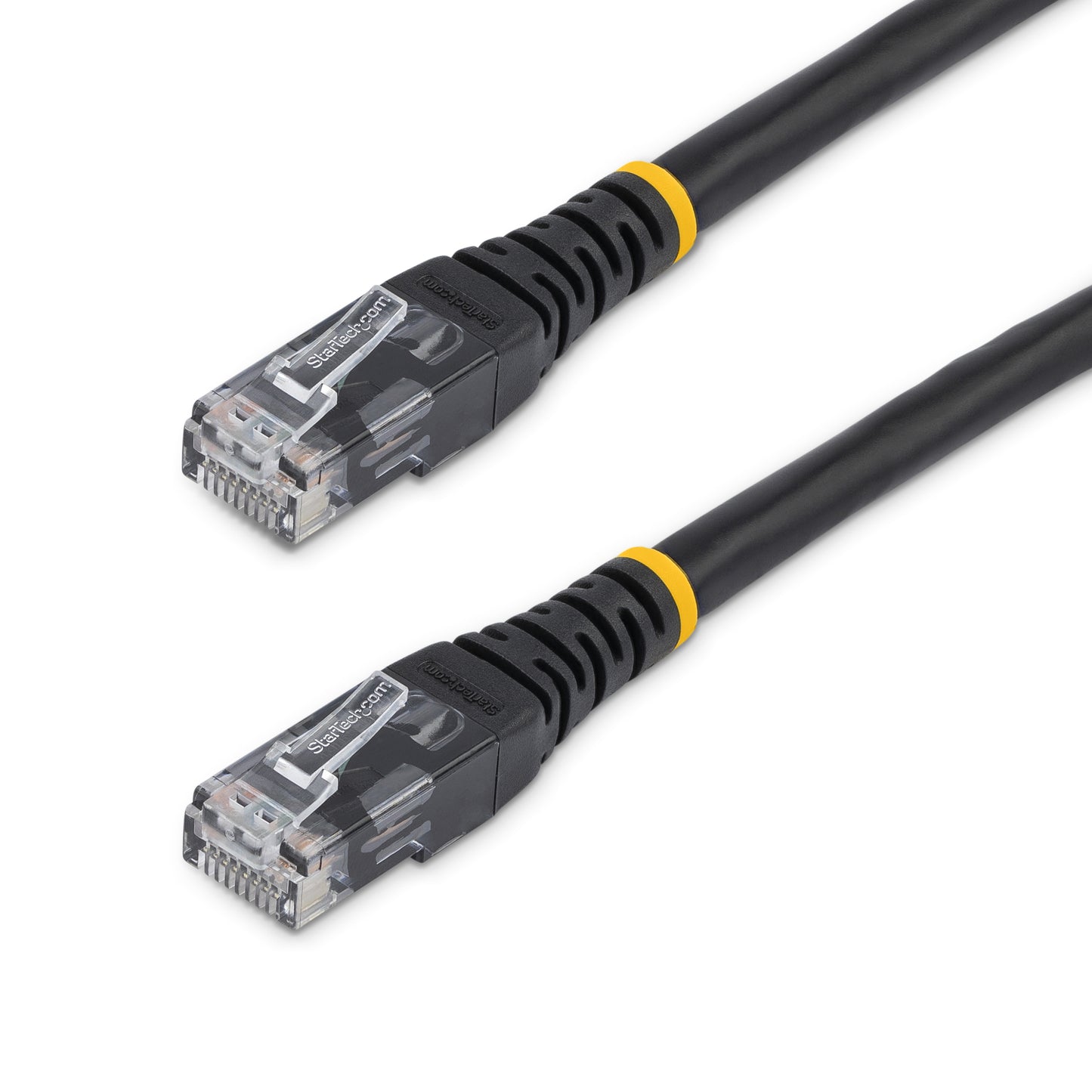 StarTech.com C6PATCH50BK networking cable Black 600" (15.2 m) Cat6 U/UTP (UTP)