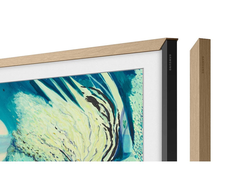Samsung 32" The Frame Customizable Bezel - Modern Teak