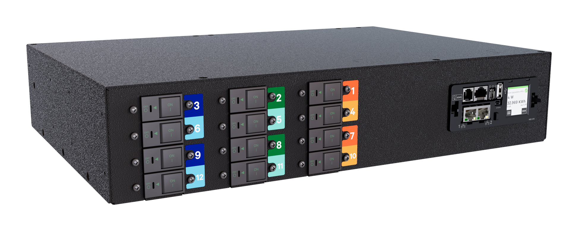 Vertiv PowerIT VP4U62A1 power distribution unit (PDU) 24 AC outlet(s) 2U Black