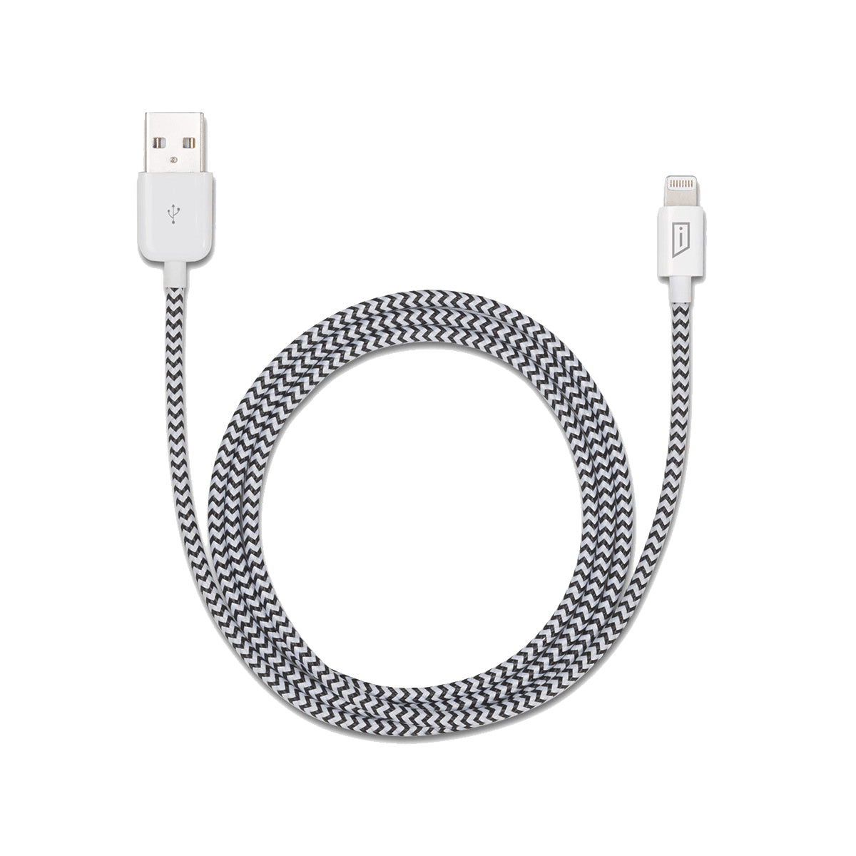 Targus iStore mobile phone cable Black, White 47.2" (1.2 m) USB A Lightning