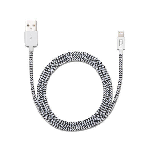 Targus iStore mobile phone cable Black, White 47.2" (1.2 m) USB A Lightning