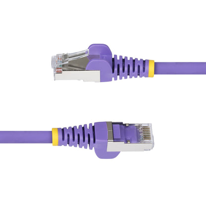StarTech.com NLPL-50F-CAT6A-PATCH networking cable Purple 598.4" (15.2 m) S/FTP (S-STP)