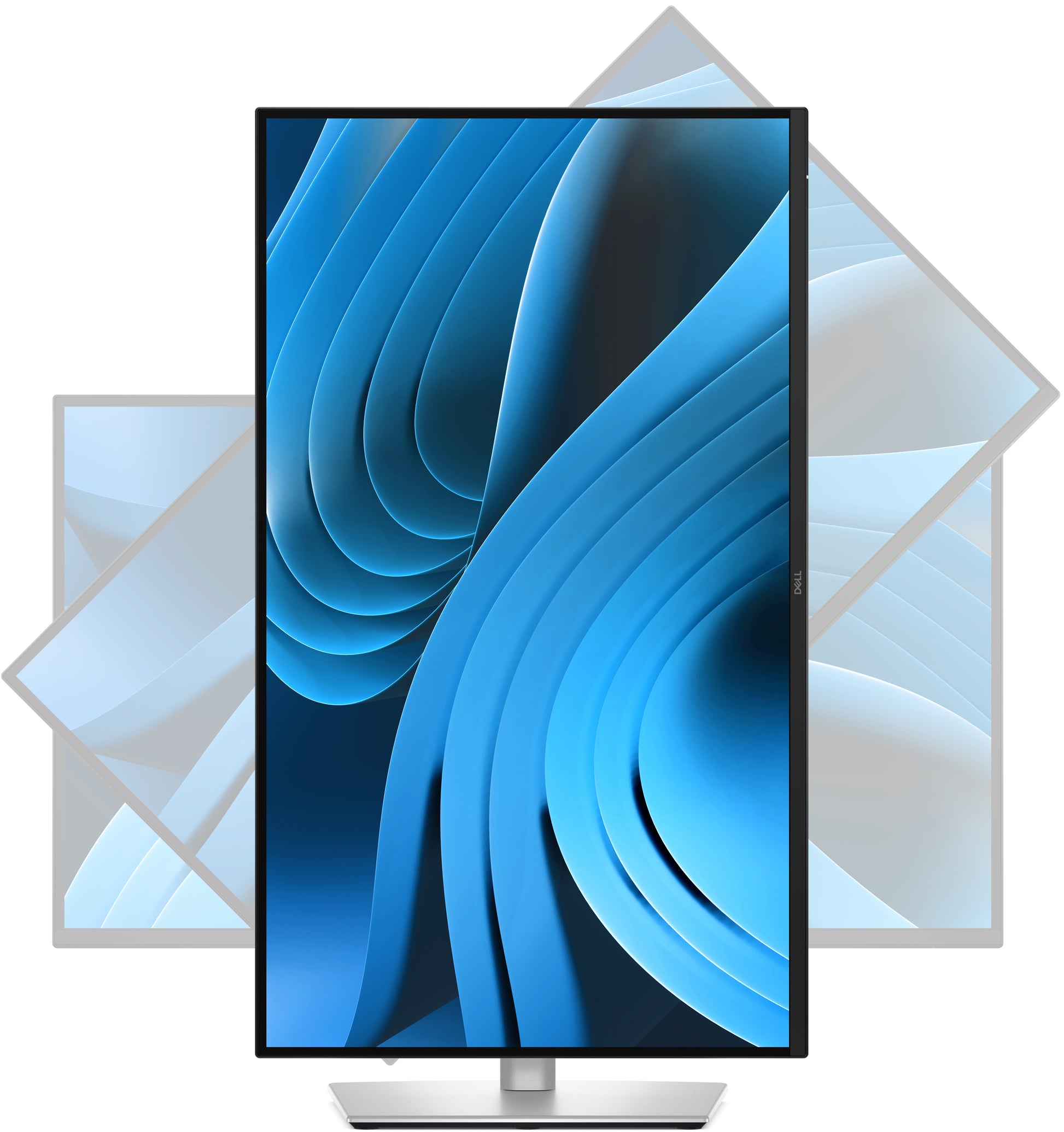 DELL Pro Plus P2725D computer monitor 27" 2560 x 1440 pixels Quad HD LCD Black, Silver
