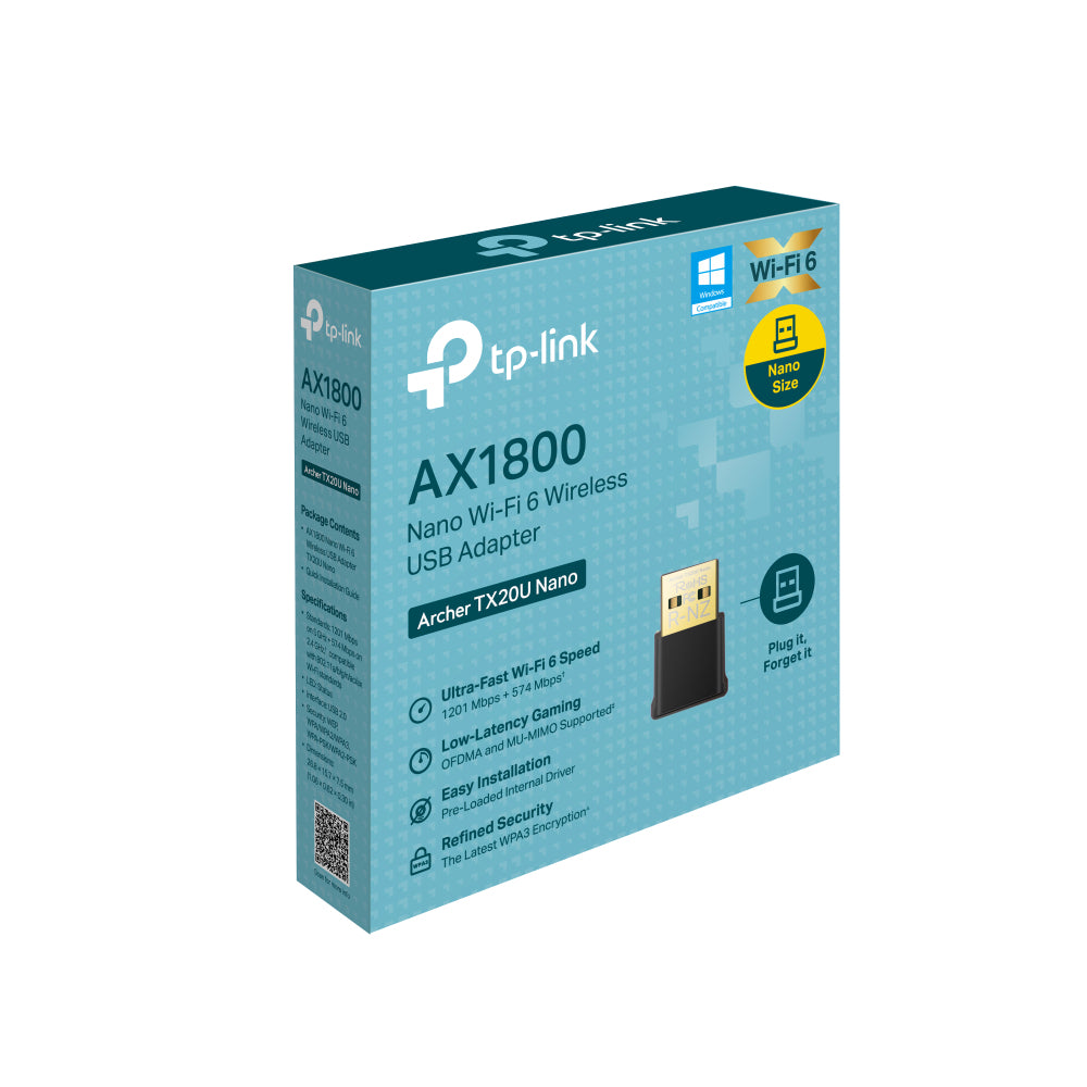 TP-Link Archer TX20U Nano WLAN 1800 Mbit/s