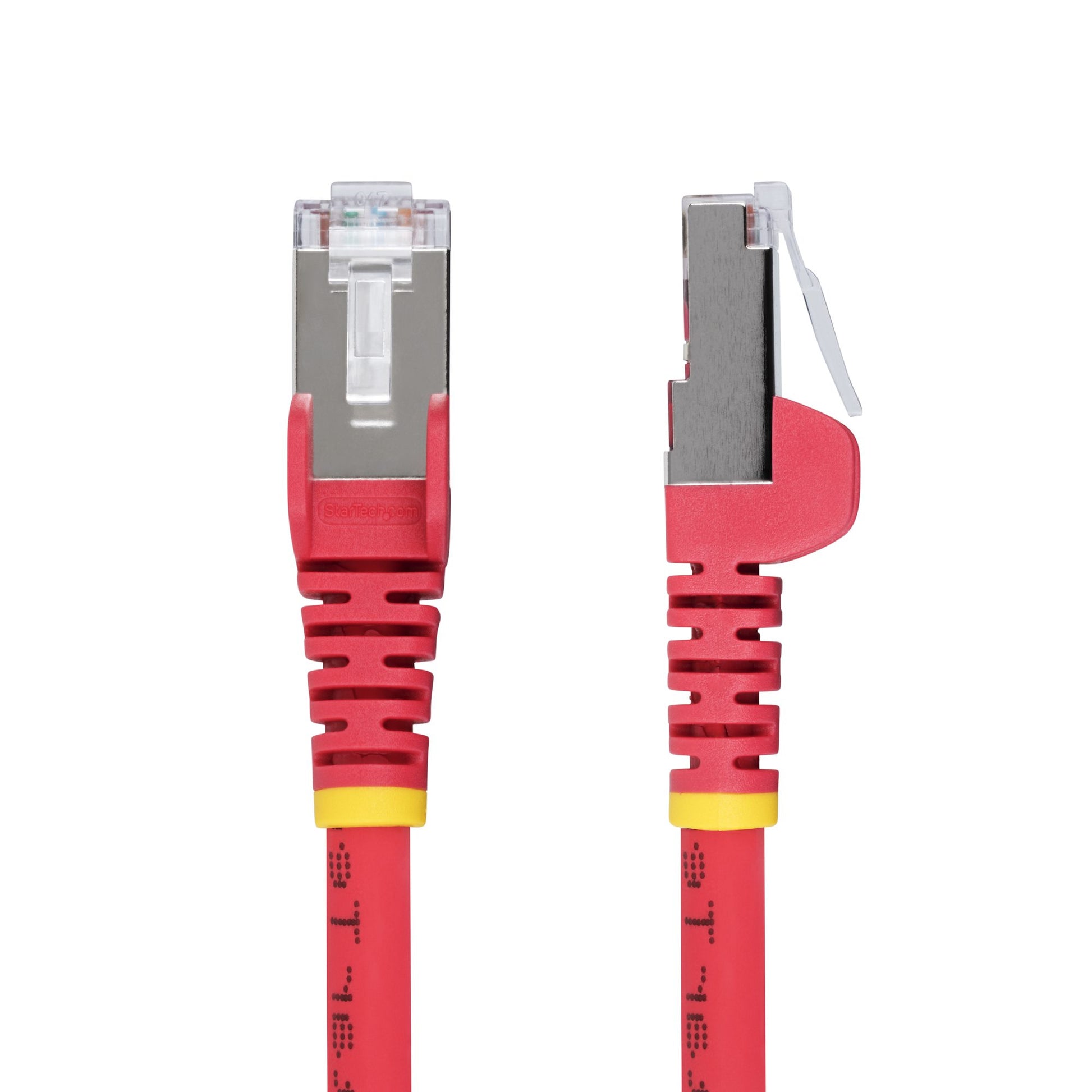 StarTech.com NLRD-25F-CAT6A-PATCH networking cable Red 299.2" (7.6 m) S/FTP (S-STP)