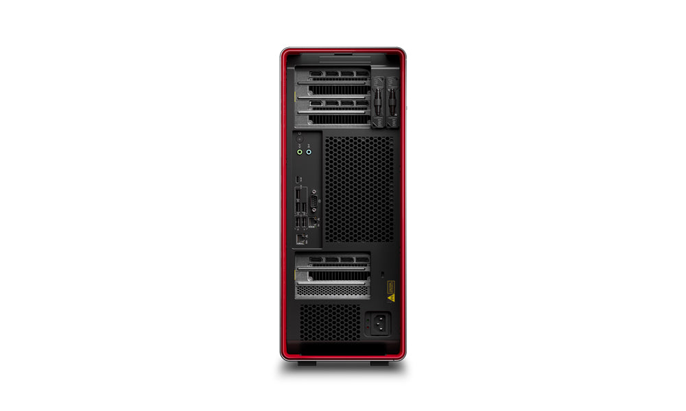 Lenovo ThinkStation P7 Intel Xeon W w9-3495X 128 GB DDR5-SDRAM 1 TB SSD NVIDIA Quadro T1000 Windows 11 Pro for Workstations Tower Workstation Black, Red