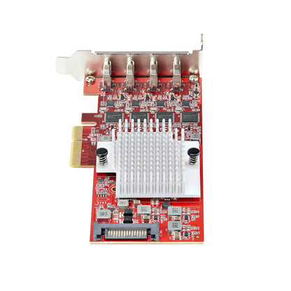 StarTech.com P10Q4C-USB-CARD-LP interface cards/adapter Internal USB 3.2 Gen 2 (3.1 Gen 2)