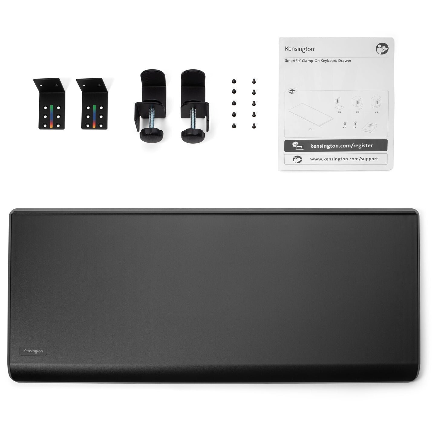 Kensington SmartFit® Clamp-On Keyboard Drawer