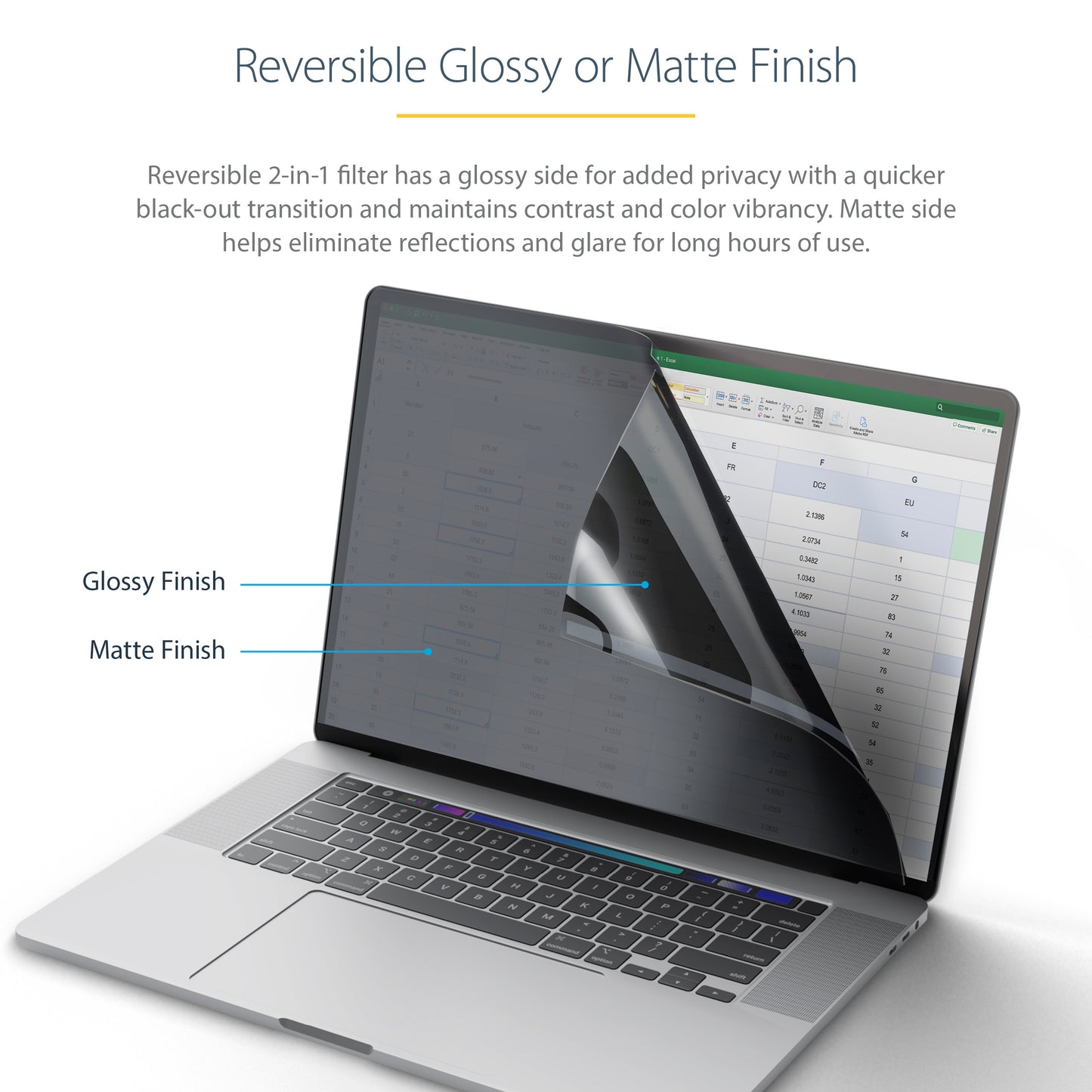 StarTech.com 14M21-PRIVACY-SCREEN display privacy filters 14" Laptop Frameless display privacy filter