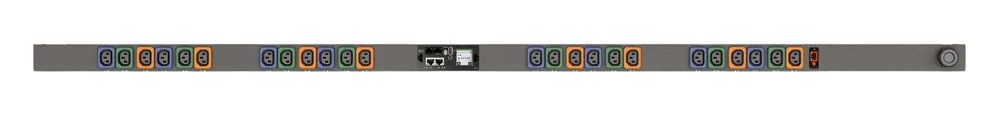 Vertiv Geist MNU5MGB0-24L138-2TL21A0A10-S-A power distribution unit (PDU) 24 AC outlet(s) 0U Black