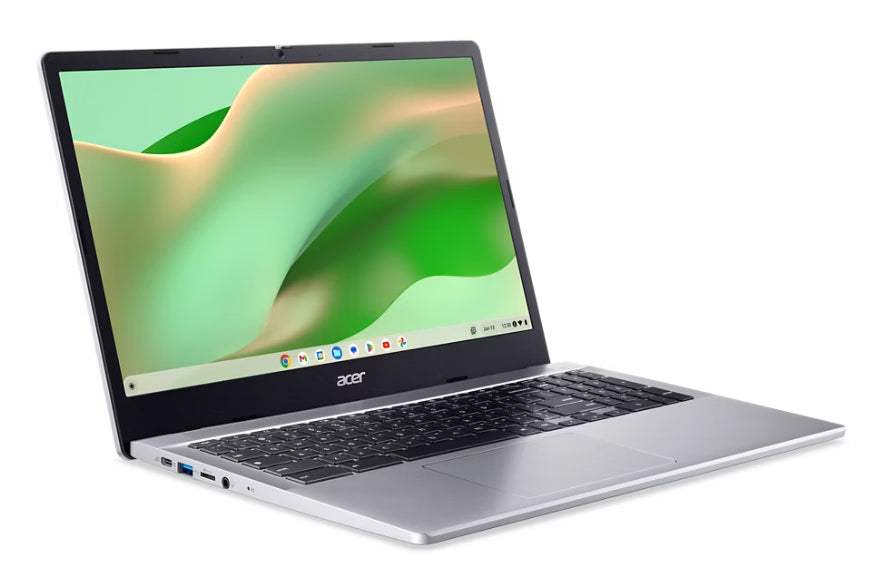 Acer Chromebook CB315-5HT-C66N Intel® N N100 15.6" Touchscreen Full HD 8 GB LPDDR5-SDRAM 64 GB Flash Wi-Fi 6E (802.11ax) ChromeOS Silver