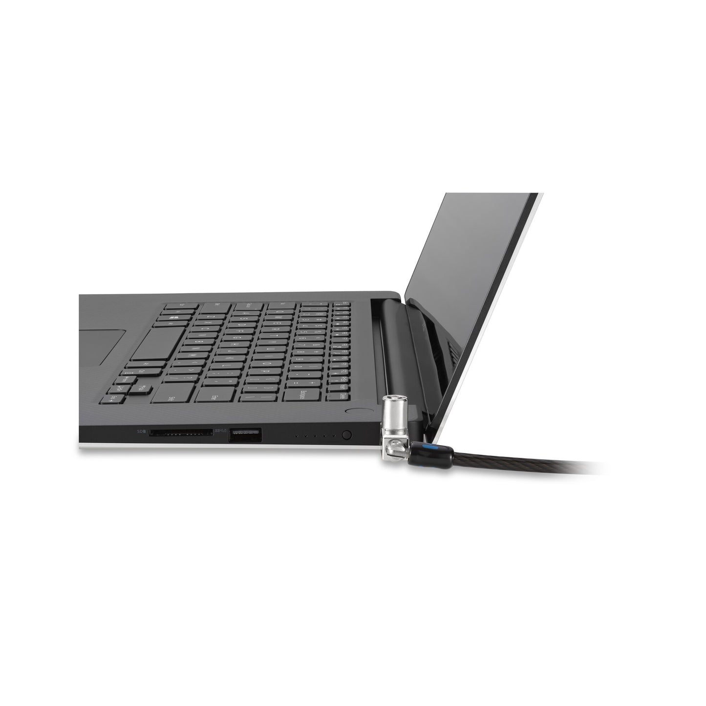 Kensington Slim N17 2.0 Keyed Dual Head Laptop Lock for Wedge-Shaped Slots