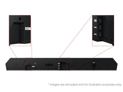 Samsung Q-series HW-Q990F/ZA soundbar speaker Black 11.1.4 channels 756 W