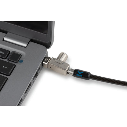 Kensington Slim N17 2.0 Keyed Dual Head Laptop Lock for Wedge-Shaped Slots
