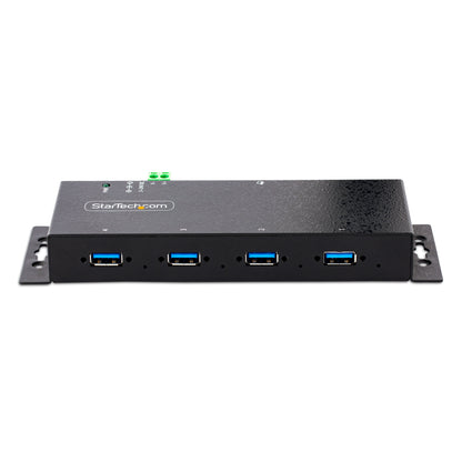StarTech.com ST4300USBM interface hub USB 3.2 Gen 1 (3.1 Gen 1) Type-B 5000 Mbit/s Black