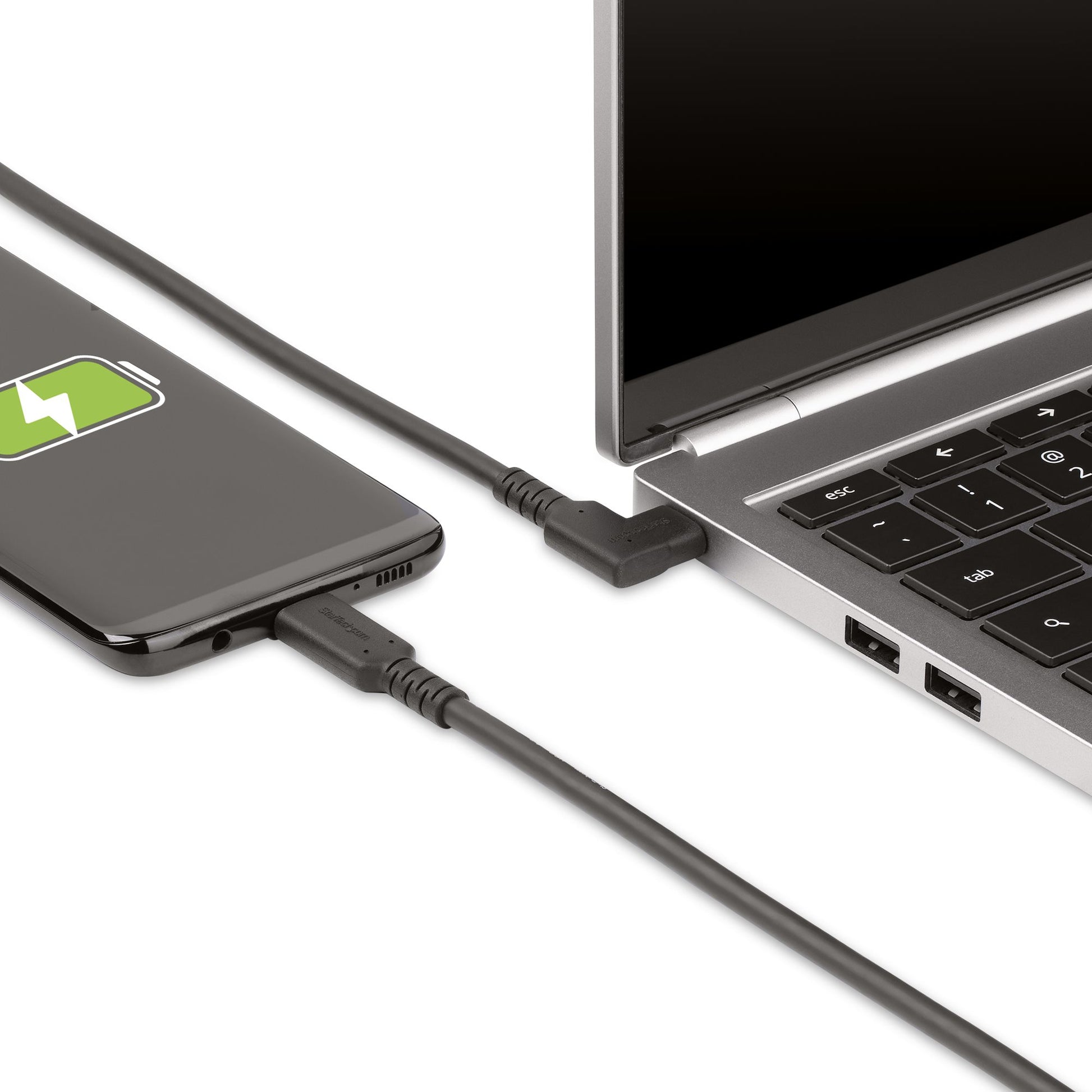 StarTech.com RUSB31CC50CMBR USB cable USB 3.2 Gen 2 (3.1 Gen 2) 19.7" (0.5 m) USB C Black