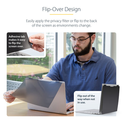 StarTech.com 14LT6-PRIVACY-SCREEN display privacy filters 14" Laptop Frameless display privacy filter