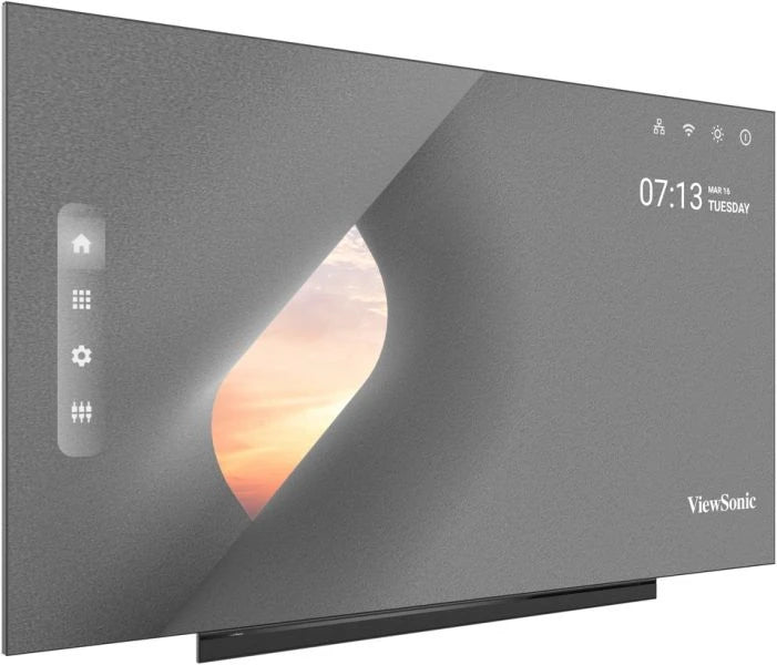 Viewsonic LDM136-151 signage display Digital signage flat panel 136" LED Wi-Fi 600 cd/m² Black Android 9