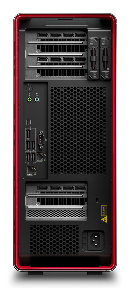 Lenovo ThinkStation P7 Intel Xeon W w5-3435X 32 GB DDR5-SDRAM 1 TB SSD NVIDIA T1000 Windows 11 Pro for Workstations Tower Workstation Black, Red