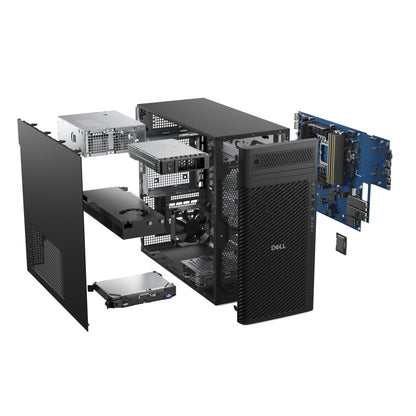 DELL Pro Max FCT2250 T2 Intel Core Ultra 5 235 16 GB DDR5-SDRAM 512 GB SSD NVIDIA RTX A1000 Windows 11 Pro Tower PC Black