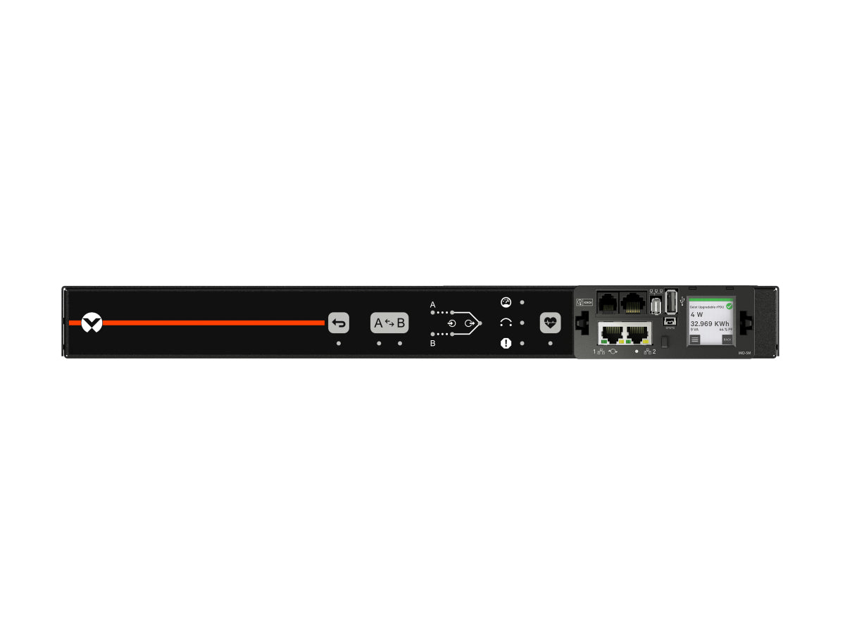 Vertiv Geist ANR5M1R5-06S153-1ST5ST5A011-D power distribution unit (PDU) 6 AC outlet(s) 0U Black
