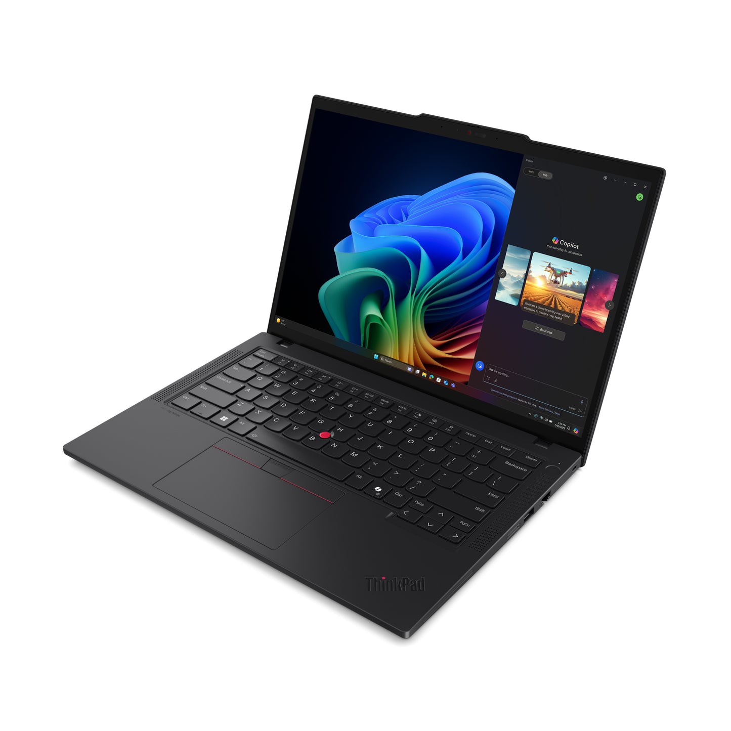 Lenovo ThinkPad T14 Gen 6 (AMD) Copilot+ PC AMD Ryzen™ 7 PRO 350 Laptop 14" WUXGA 16 GB DDR5-SDRAM 512 GB SSD Wi-Fi 7 (802.11be) Windows 11 Pro English Black