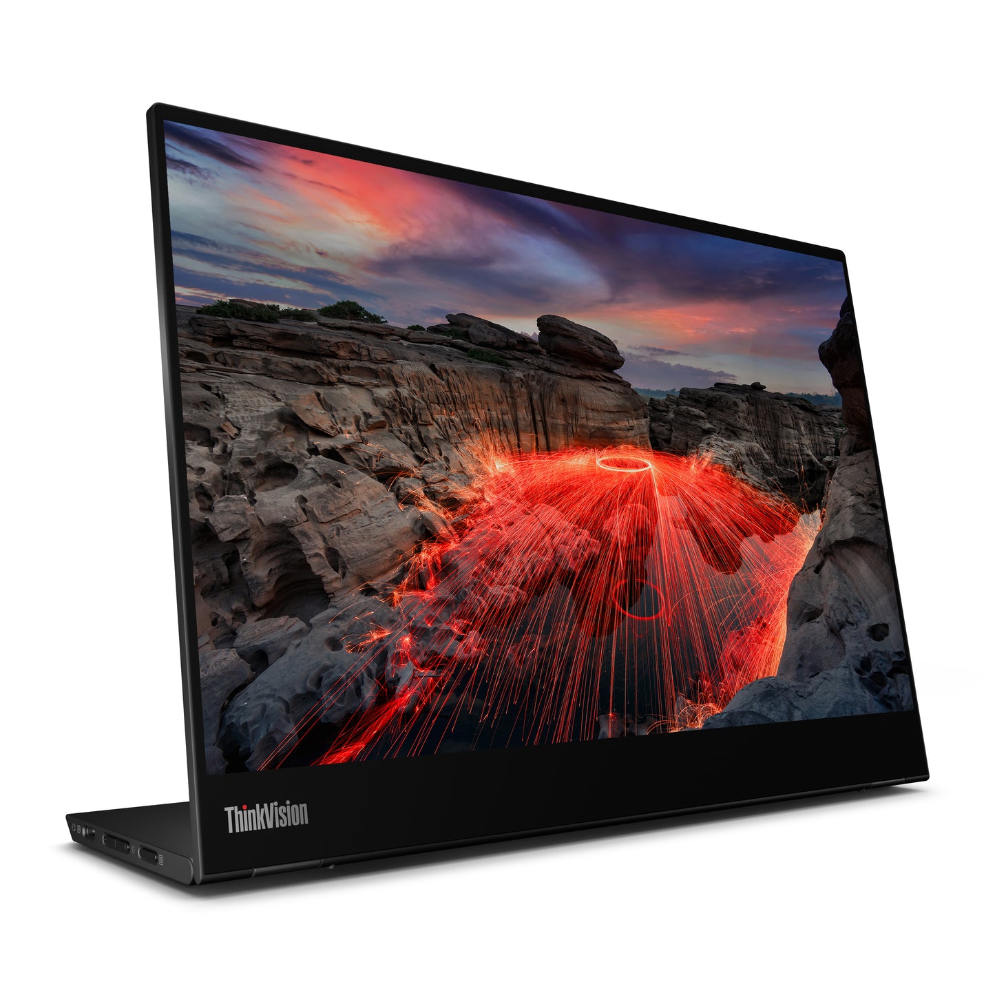 Lenovo ThinkVision M14t computer monitor 14" 2240 x 1400 pixels 2.2K LED Touchscreen Black