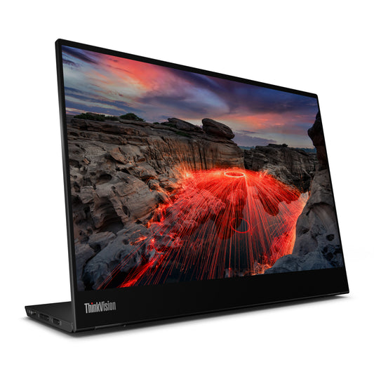 Lenovo ThinkVision M14t computer monitor 14" 2240 x 1400 pixels 2.2K LED Touchscreen Black