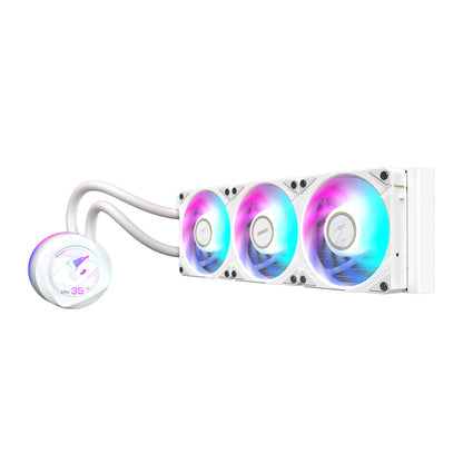 GIGABYTE AORUS WATERFORCE X II 360 ICE Processor All-in-one liquid cooler 4.72" (12 cm) White