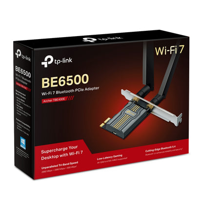 TP-Link BE6500 Internal WLAN / Bluetooth 2880 Mbit/s
