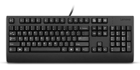 Lenovo Preferred Pro II USB (ES) keyboard Home/Office Black