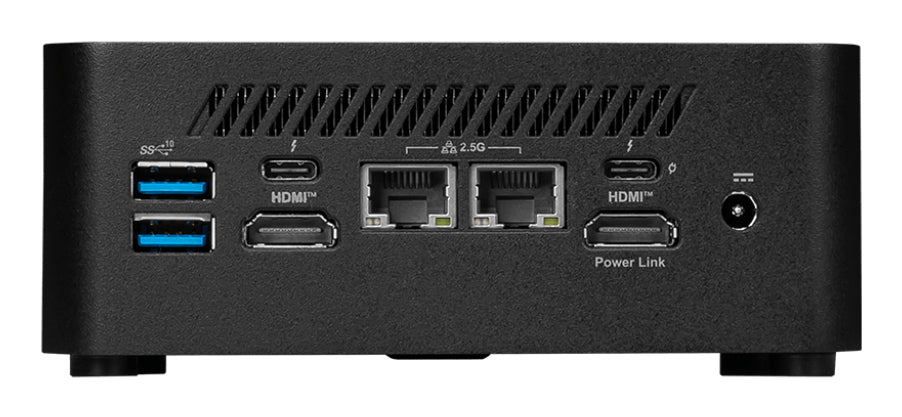 MSI Cubi NUC AI 1UMG-012US Intel Core Ultra 5 125H 16 GB DDR5-SDRAM 1 TB SSD Windows 11 Pro Mini PC Black