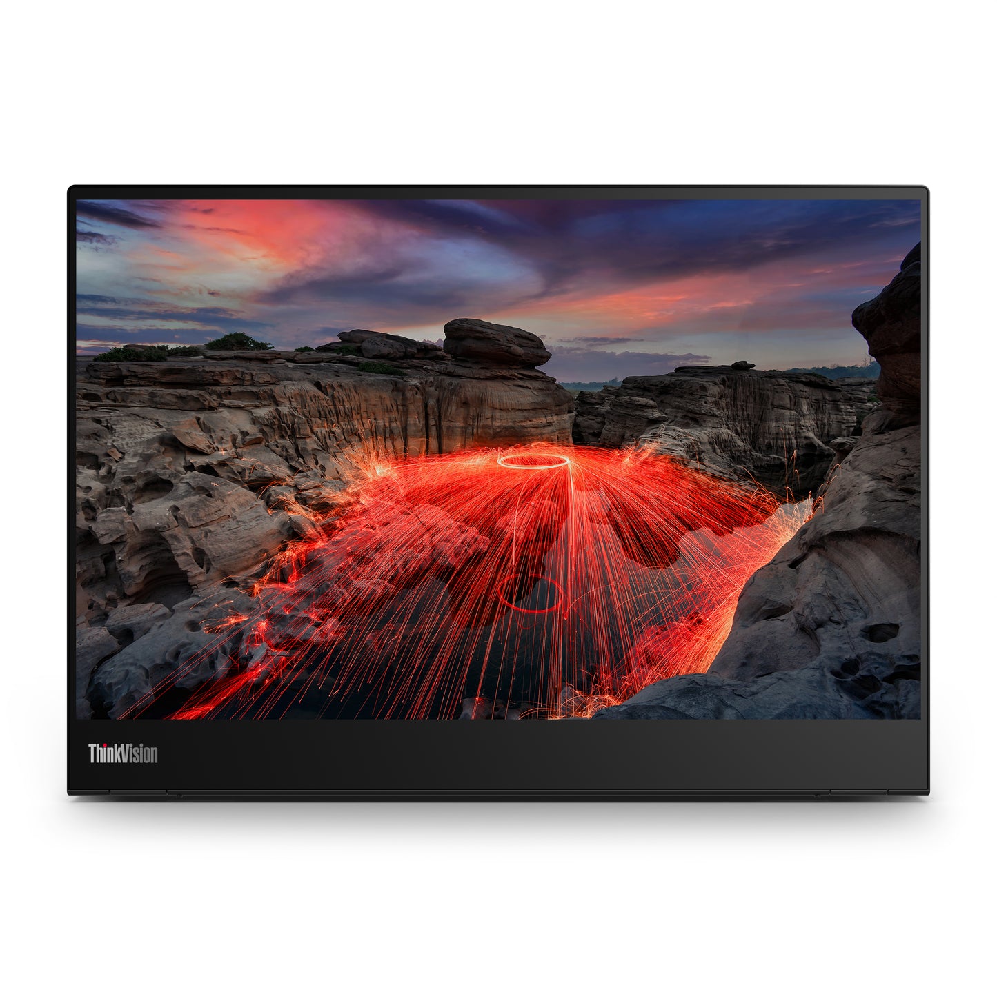Lenovo ThinkVision M14t computer monitor 14" 2240 x 1400 pixels 2.2K LED Touchscreen Black