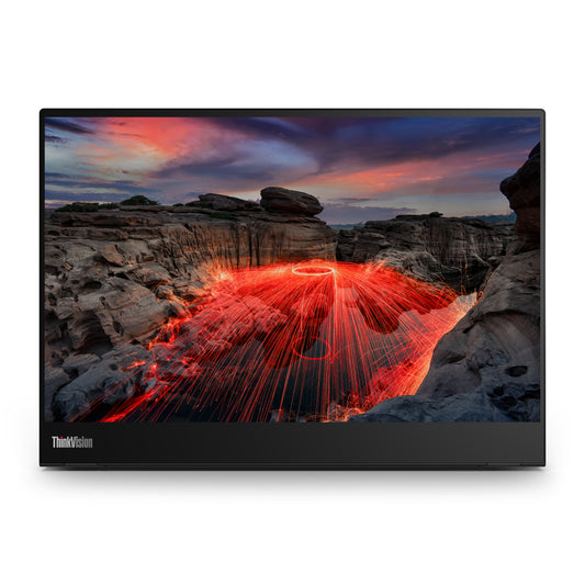 Lenovo ThinkVision M14t computer monitor 14" 2240 x 1400 pixels 2.2K LED Touchscreen Black