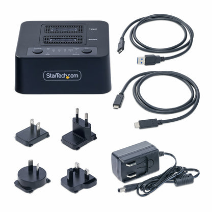 StarTech.com M2-HDD-DUPLICATOR-N1 media duplicator HDD/SSD duplicator Black 1 copies
