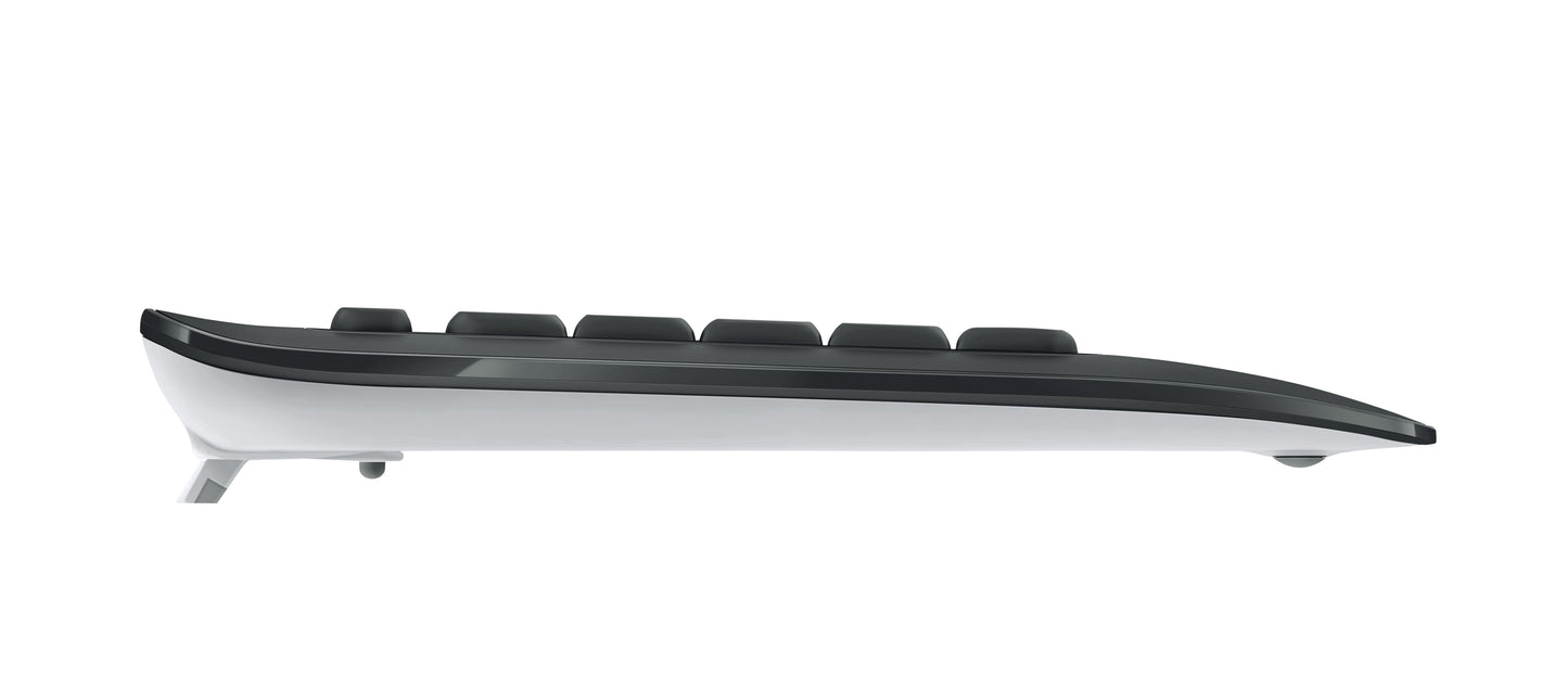 Logitech 920-008671 keyboard Mouse included RF Wireless QWERTY English Black, White