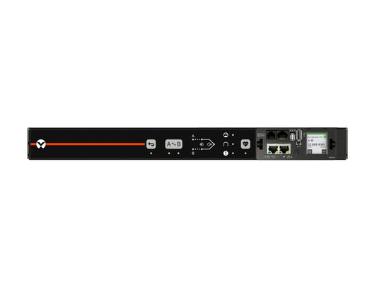 Vertiv Geist ANS5M1R5-06S203-2ST5ST5A011-D power distribution unit (PDU) 6 AC outlet(s) 0U Black