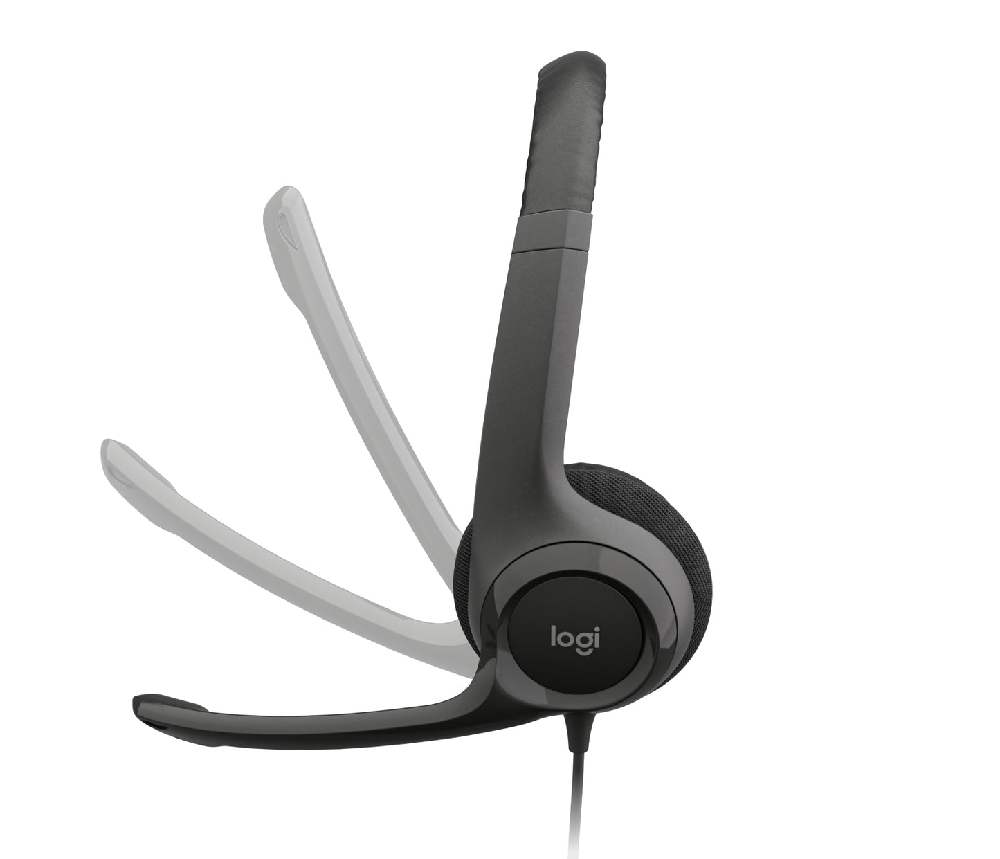 Logitech 981-000014 headphones/headset Wired Head-band Office/Call center USB Type-A Black
