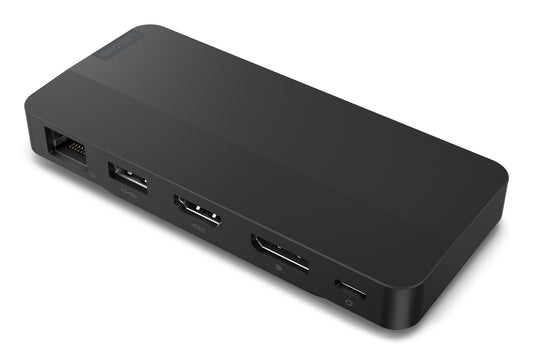 Lenovo 40B90100US laptop dock/port replicator Wired USB 3.2 Gen 2 (3.1 Gen 2) Type-C Black