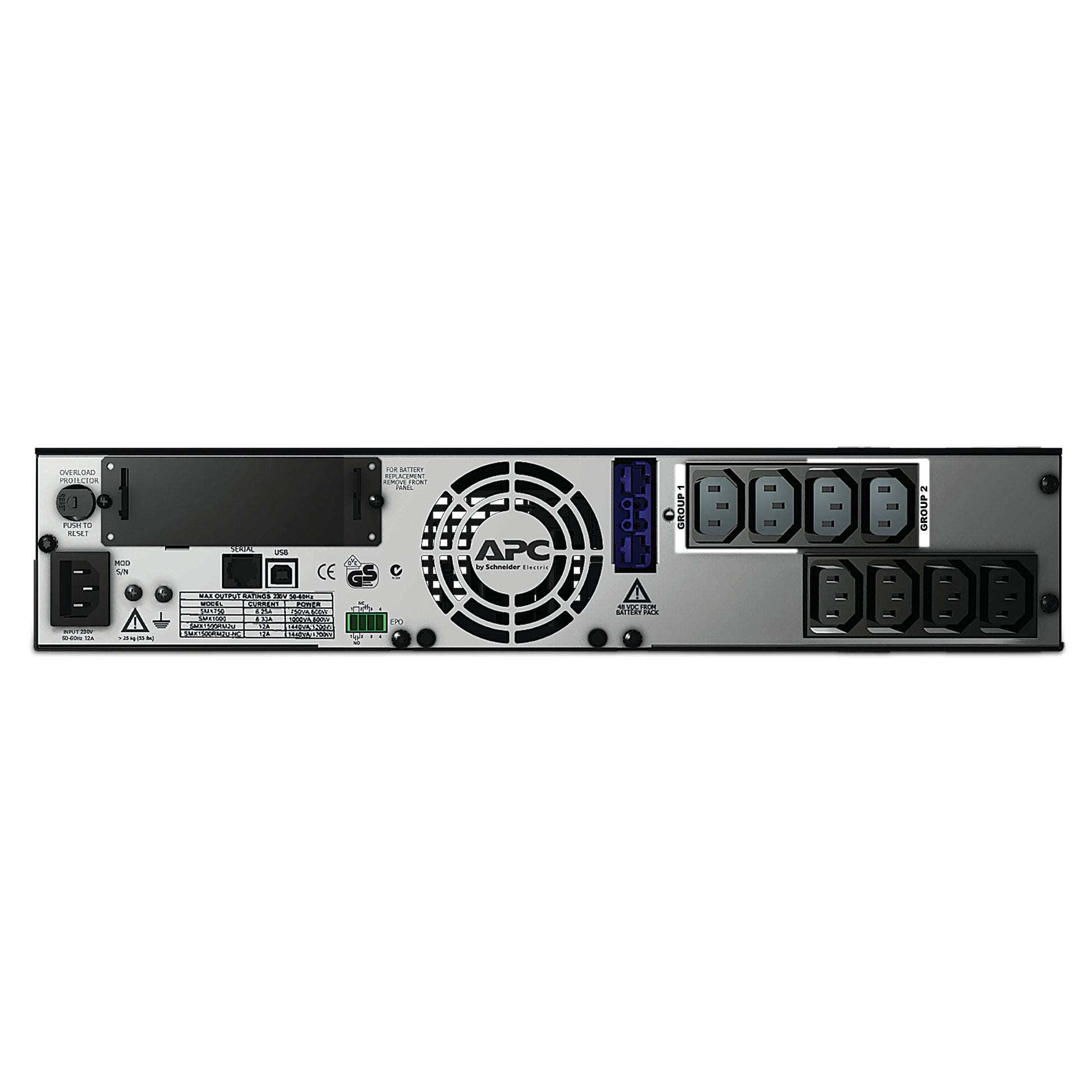 APC Smart-UPS uninterruptible power supply (UPS) Line-Interactive 1 kVA 800 W 8 AC outlet(s)