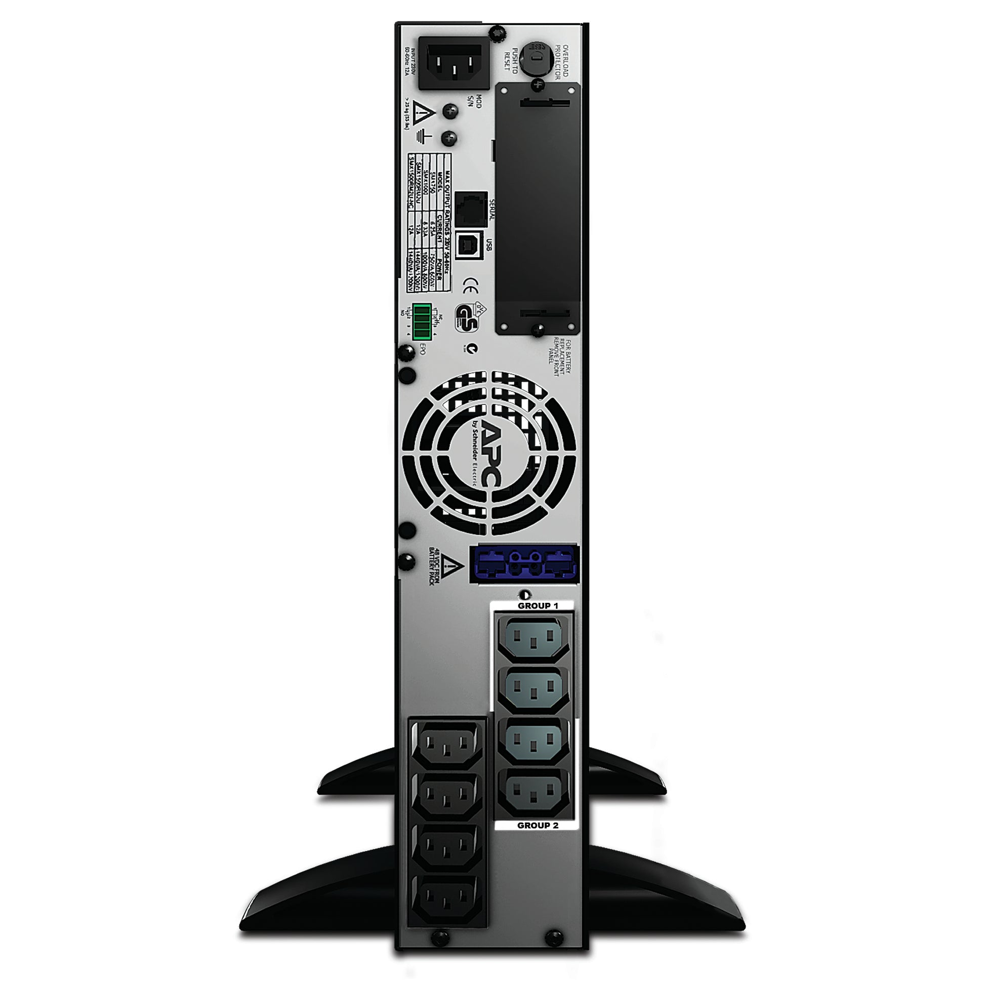 APC Smart-UPS uninterruptible power supply (UPS) Line-Interactive 1 kVA 800 W 8 AC outlet(s)