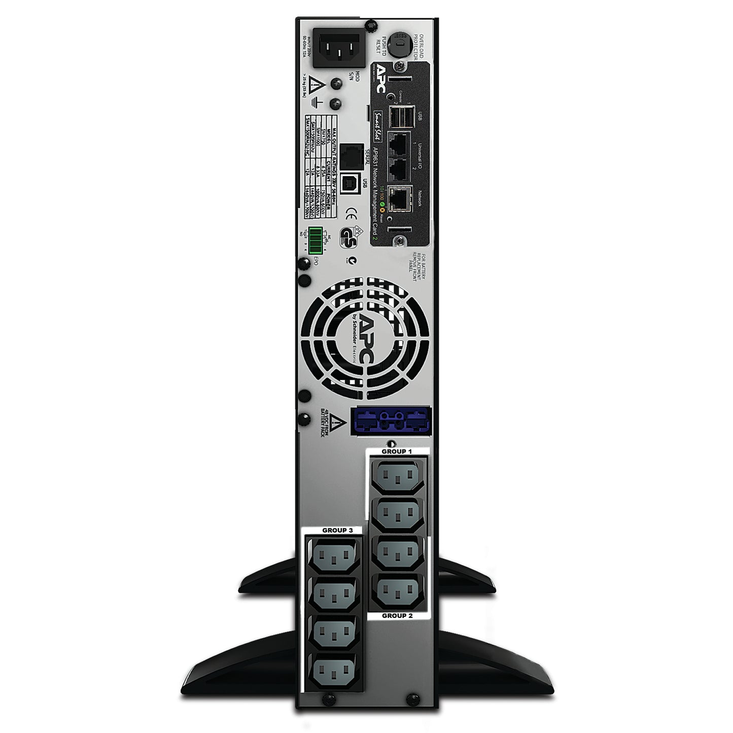 APC Smart-UPS uninterruptible power supply (UPS) Line-Interactive 1.5 kVA 1200 W 8 AC outlet(s)