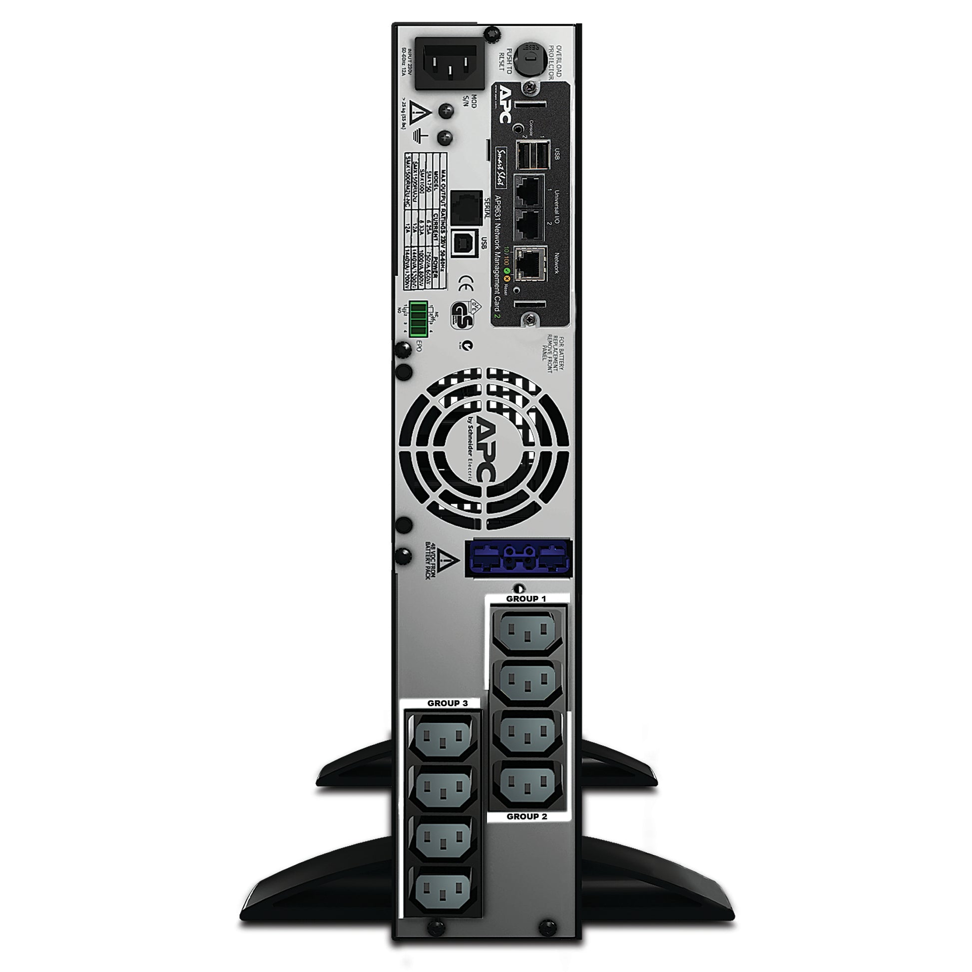 APC Smart-UPS uninterruptible power supply (UPS) Line-Interactive 1.5 kVA 1200 W 8 AC outlet(s)