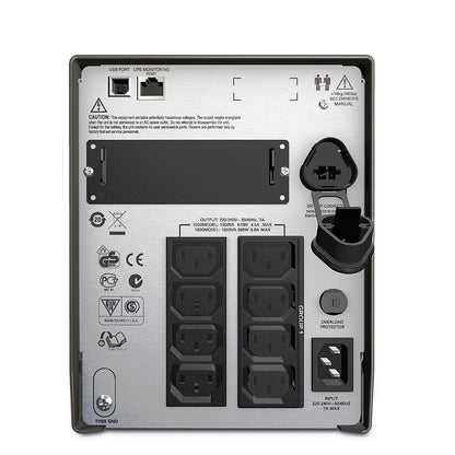 APC Smart-UPS uninterruptible power supply (UPS) Line-Interactive 1.5 kVA 1000 W 8 AC outlet(s)