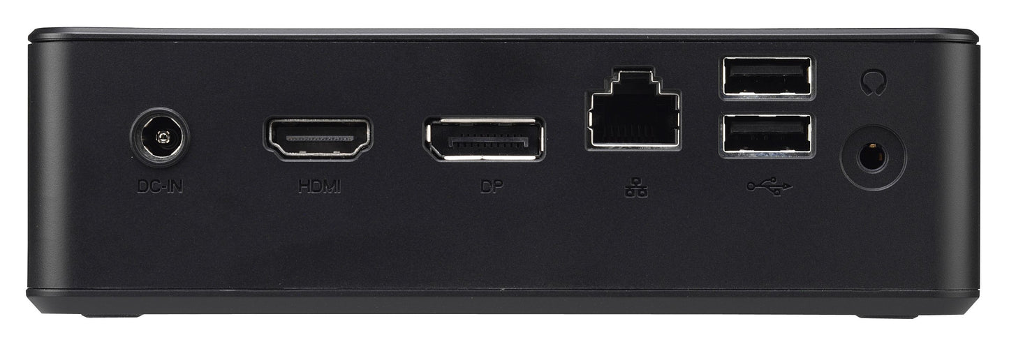Shuttle NC10U PC/workstation barebone Nettop Black 4205U Intel SoC BGA 1528 1.8 GHz