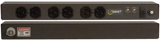 Vertiv SPFN064-1023TL power distribution unit (PDU) 6 AC outlet(s) 0U Black