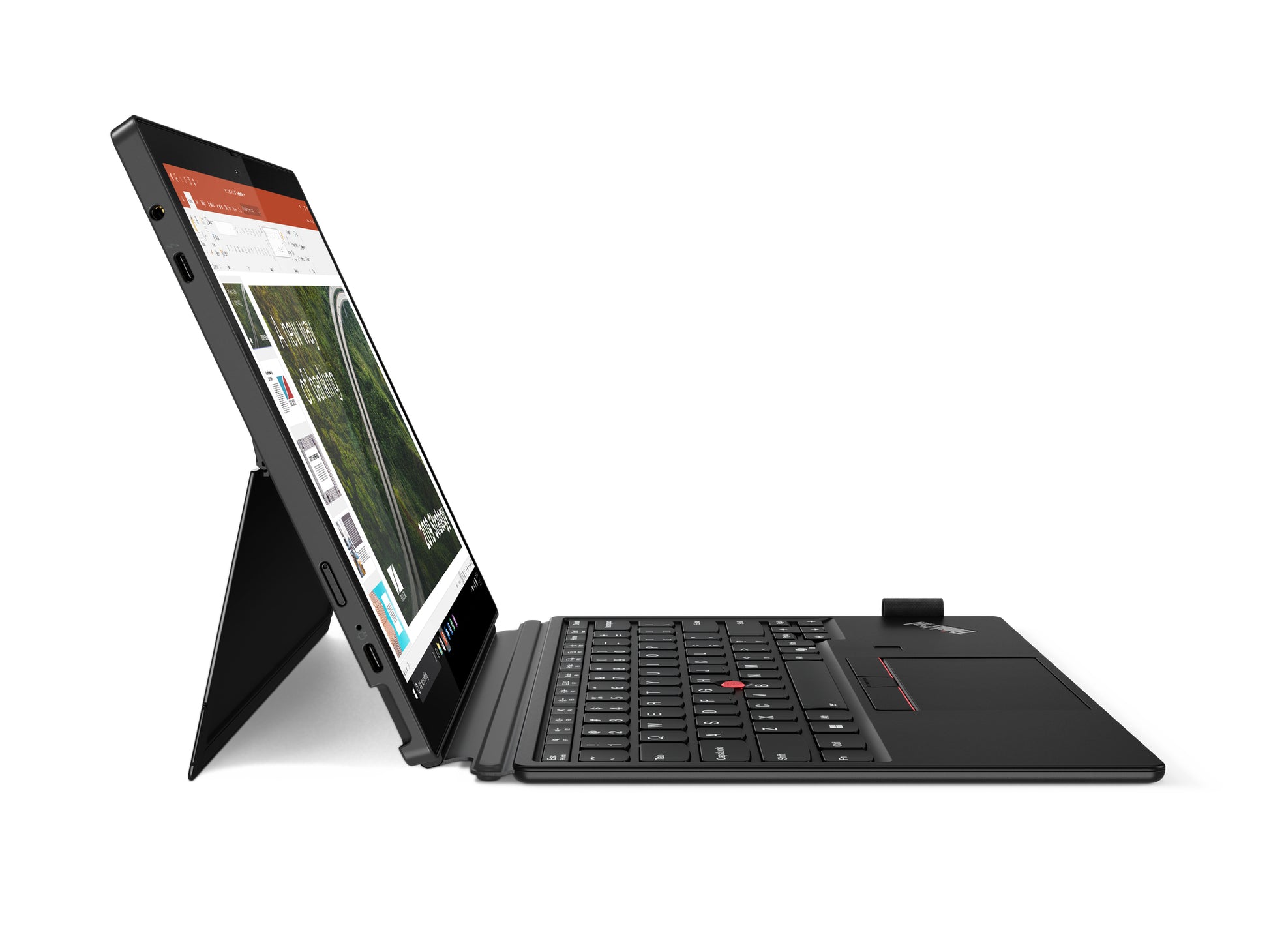 Lenovo ThinkPad X12 Detachable Gen 2 Intel Core Ultra 7 164U Hybrid (2-in-1) 12.3" Touchscreen 16 GB LPDDR5x-SDRAM 512 GB SSD Wi-Fi 6E (802.11ax) Windows 11 Pro Black